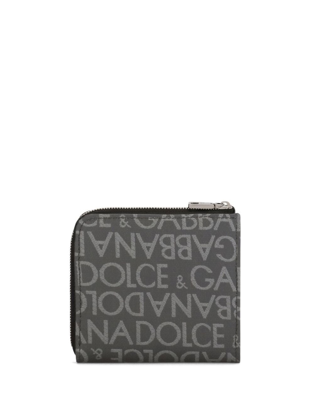 logo-plaque jacquard wallet - 2