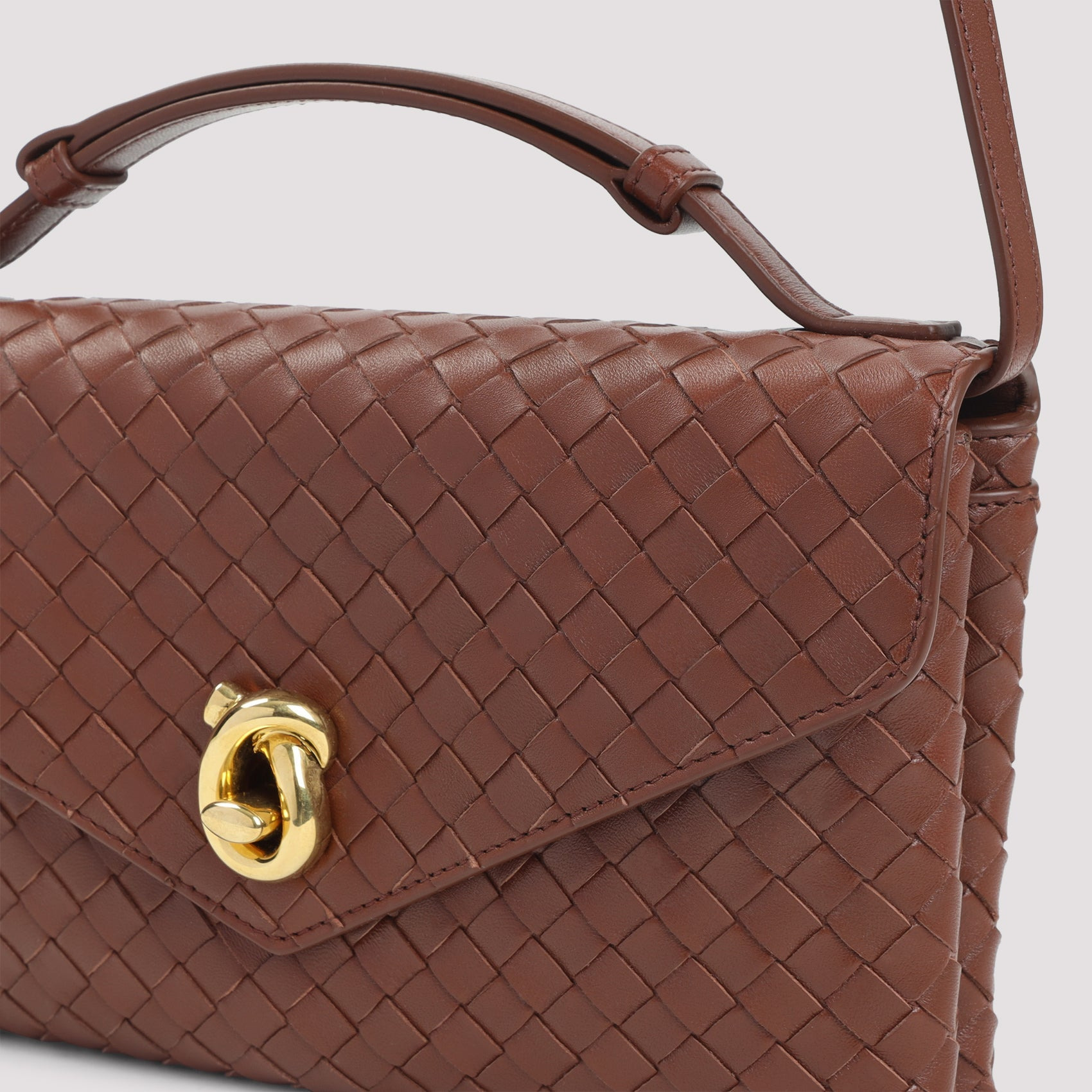 Bottega Veneta Knot Lock Shoulder Bag Women - 3
