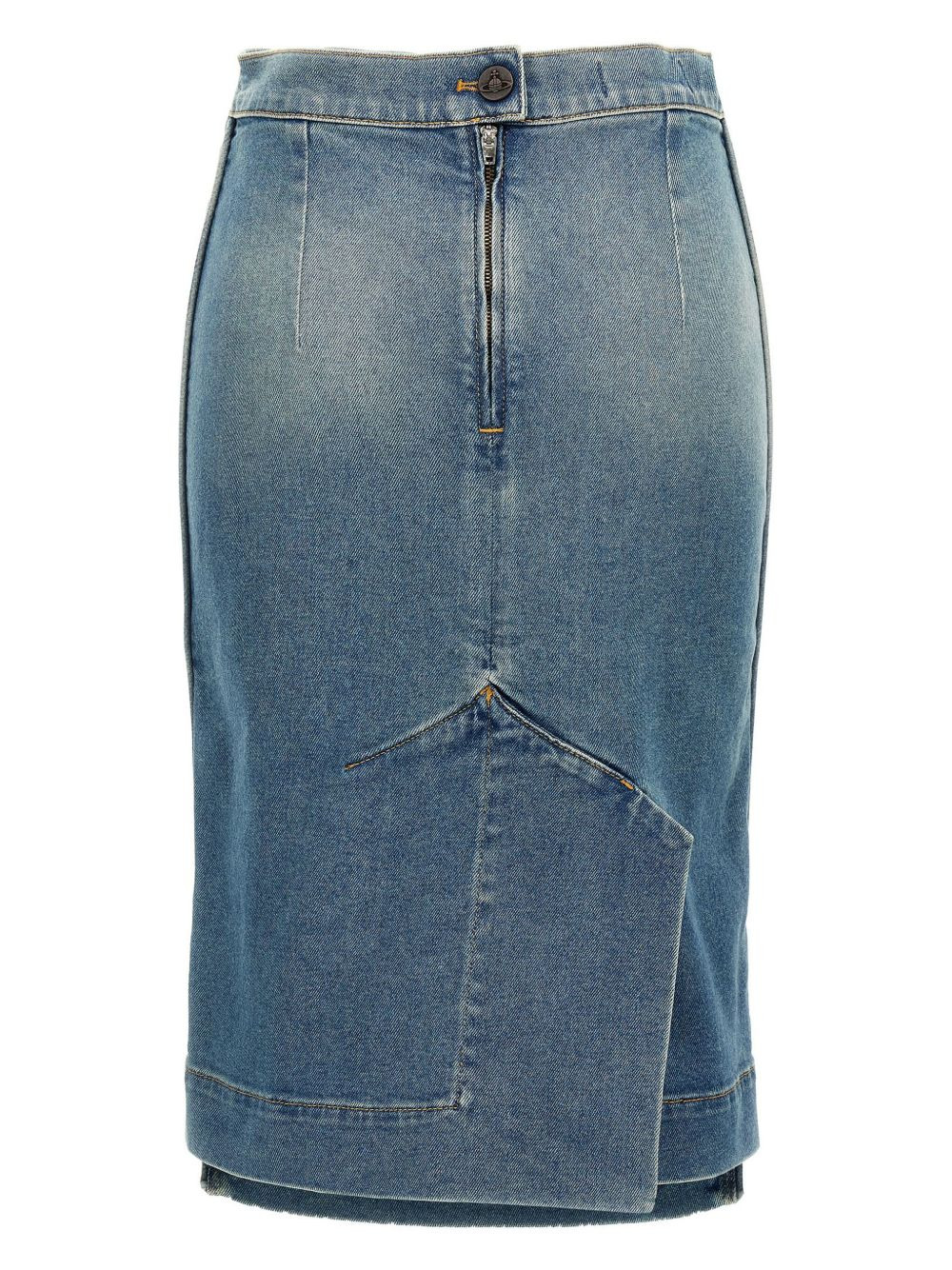 Orb logo embroidery skirt - 2