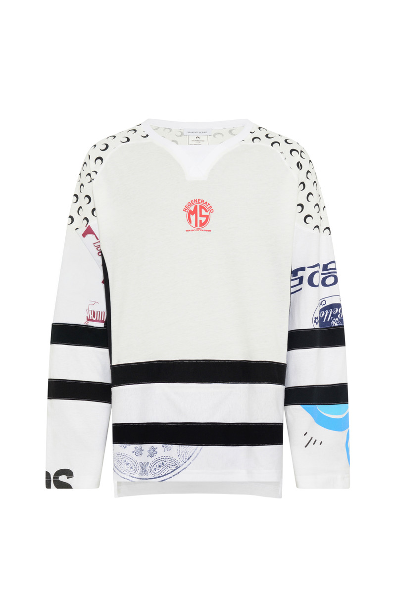 Regenerated Graphic Jersey Ls Hockey T-Shirt 1