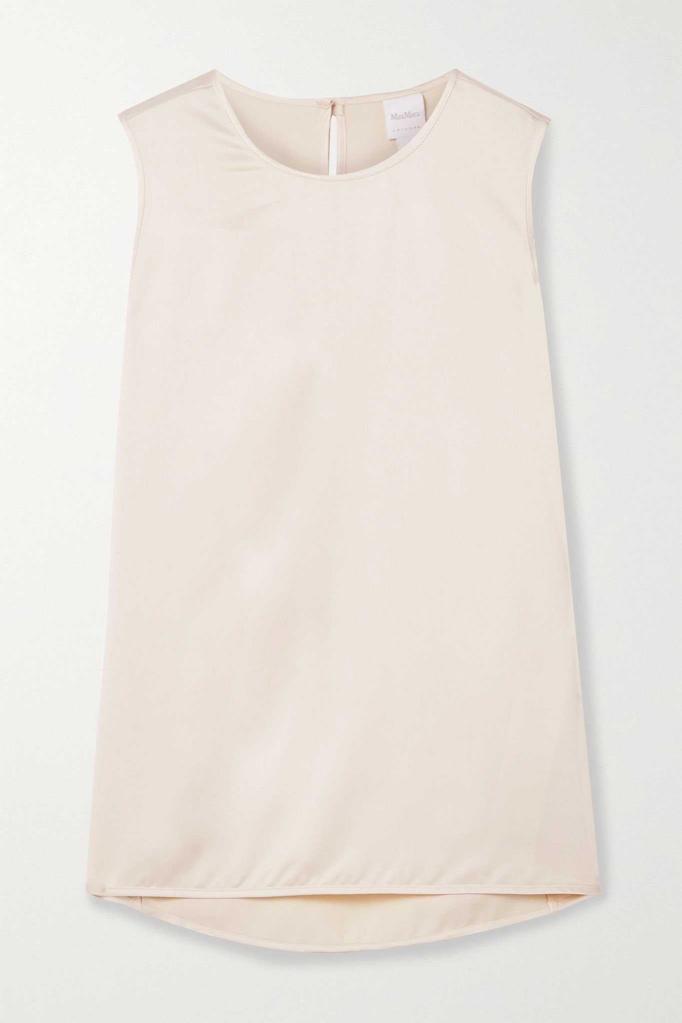 Leisure washed-satin tank  - 1