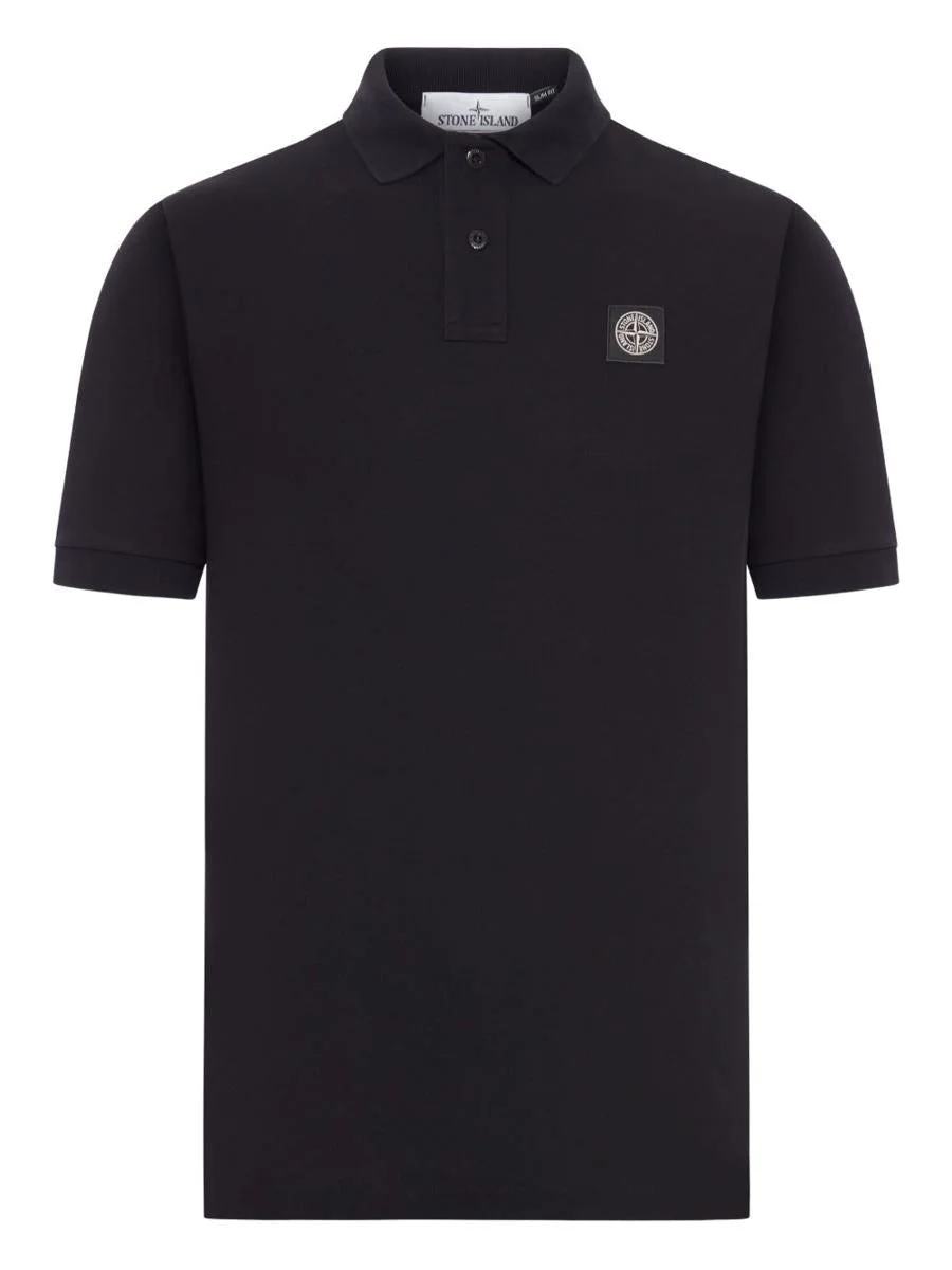 Stone Island T-Shirts And Polos Black - 1