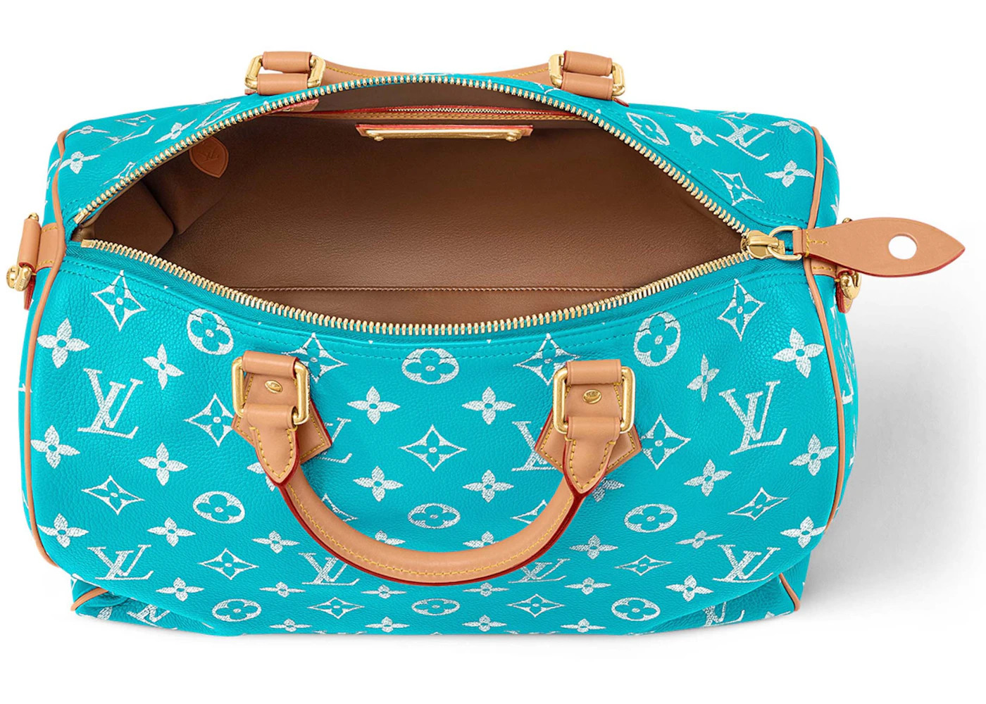 Louis Vuitton Speedy P9 Bandouliere 40 Turquoise - 3
