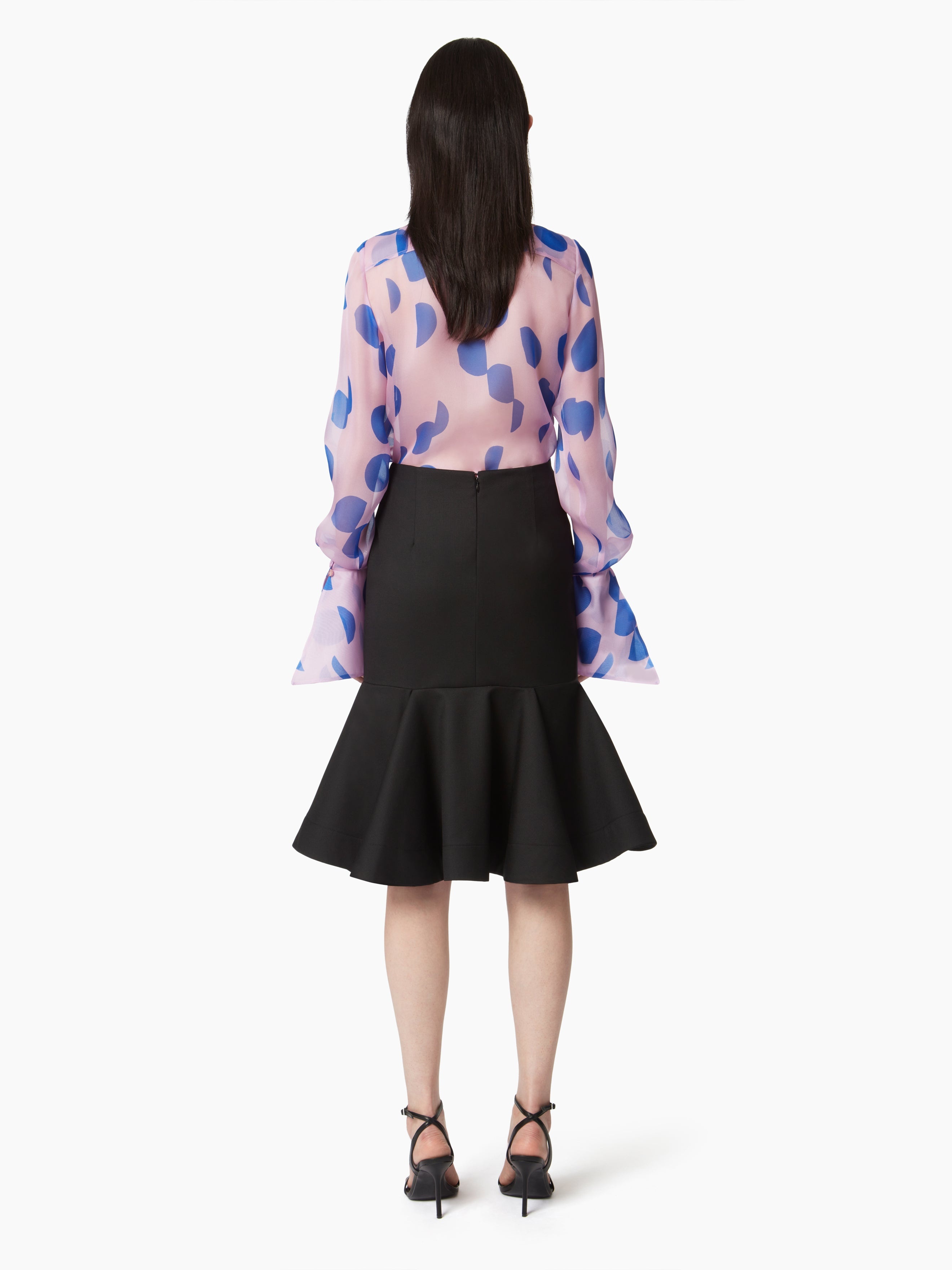 PEPLUM MIDI SKIRT - 4