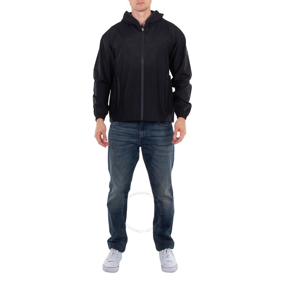 Save The Duck - Save The Duck Black Orik Hooded Windbreaker Jacket - 6