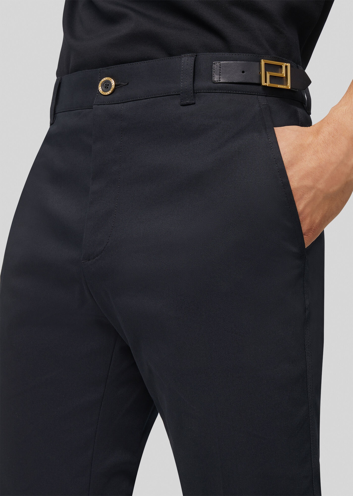 Meander Belt Accent Trousers - 5