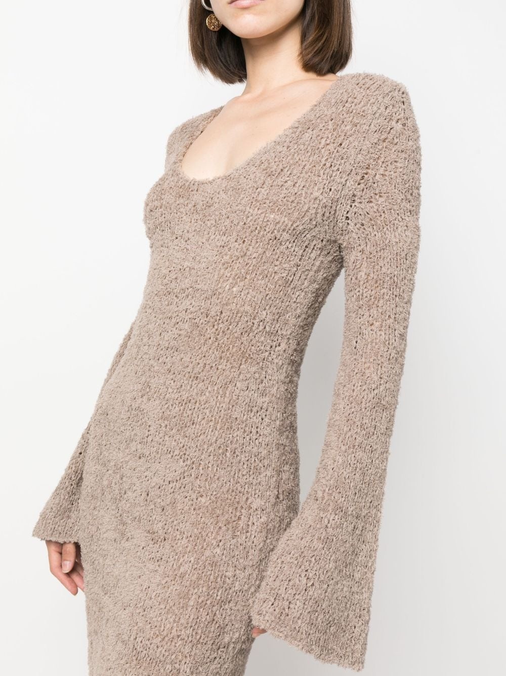 Paige open-knit maxi dress - 5