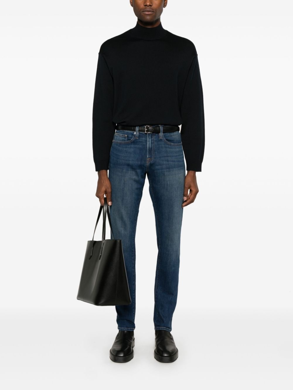 mock-neck sweater - 2