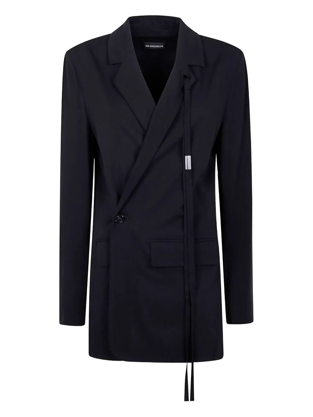 Ann Demeulemeester Women "Olena" Wrap Deconstructed Jacket - 4