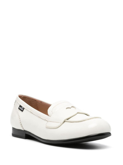 Moschino heart-slot loafers outlook