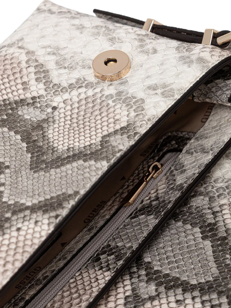 snakeskin-effect chain satchel bag 5