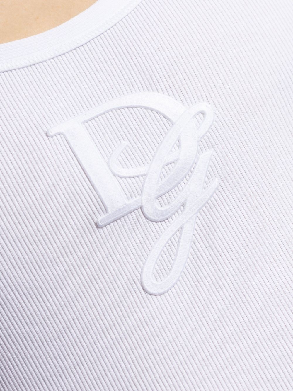 logo-embroidered vest - 5