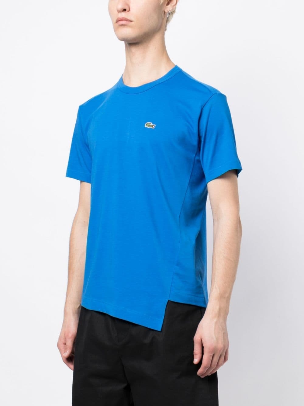 x Lacoste asymmetric T-shirt - 3