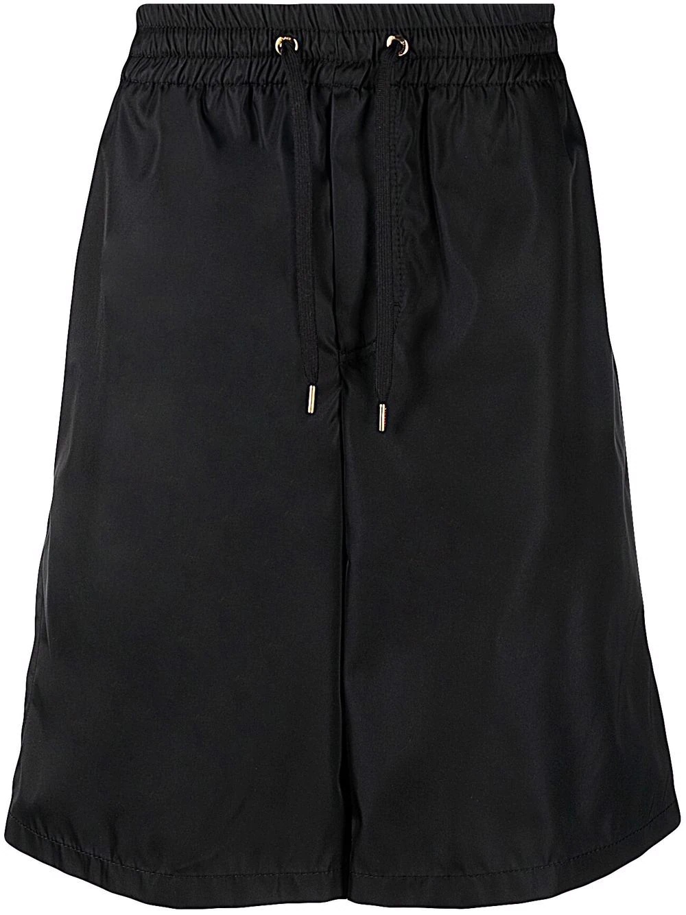 drawstring wide-leg shorts - 1