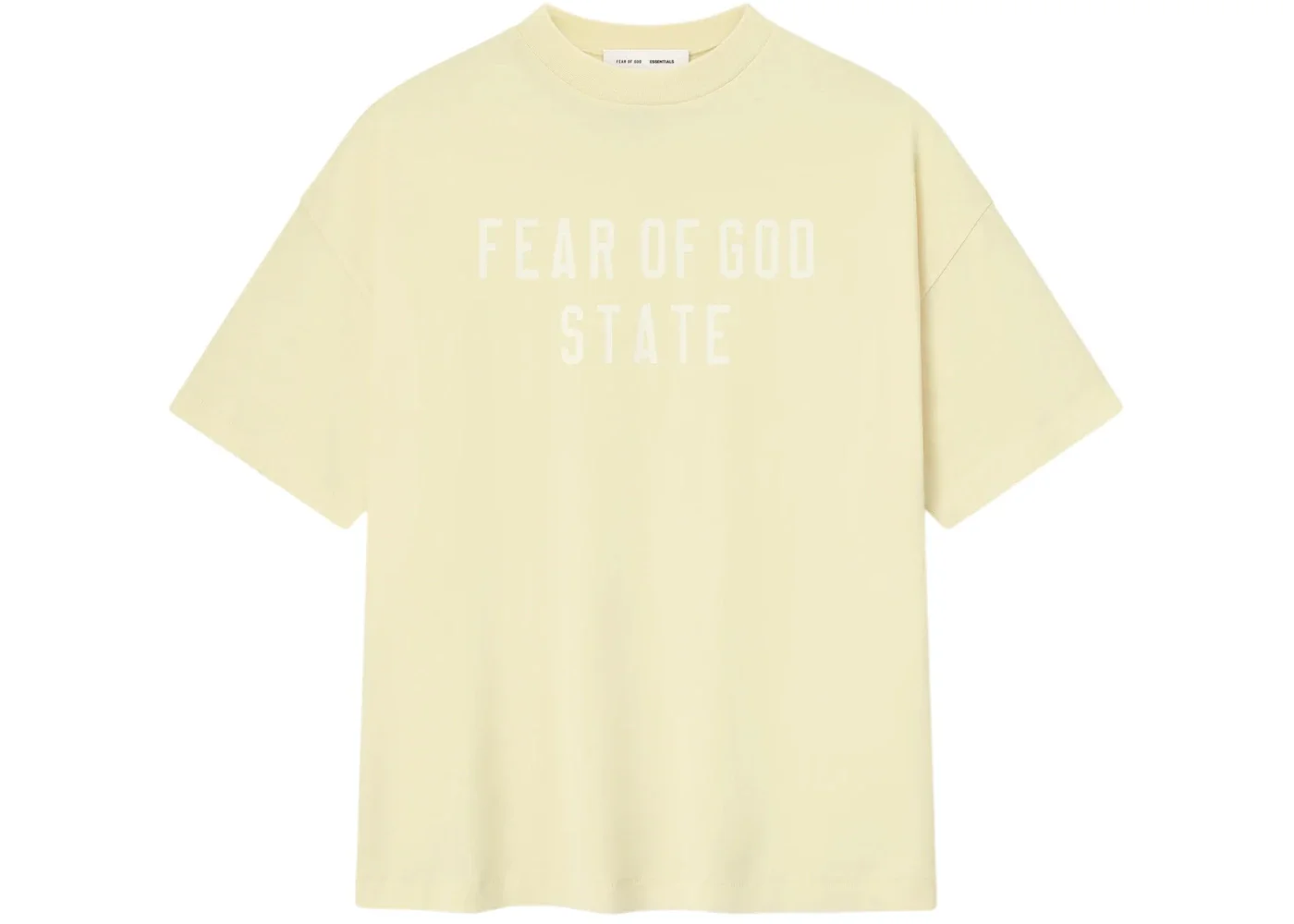 Fear of God Essentials 90's Tee Garden Yellow - 1