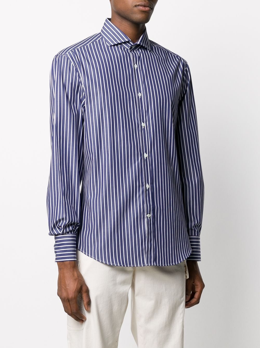 striped cotton shirt - 3