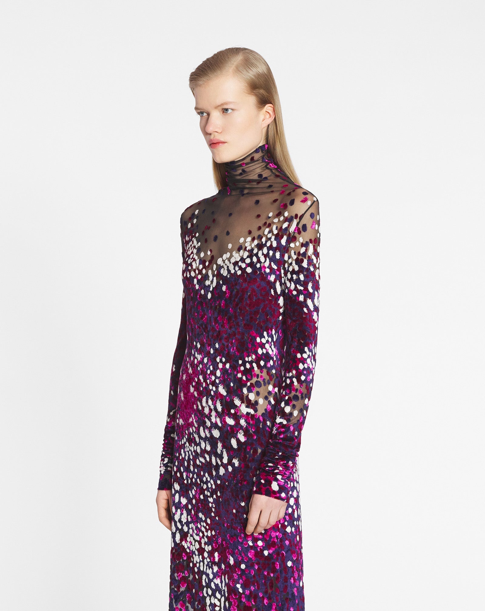 DEVOURED JERSEY DRESS - 3