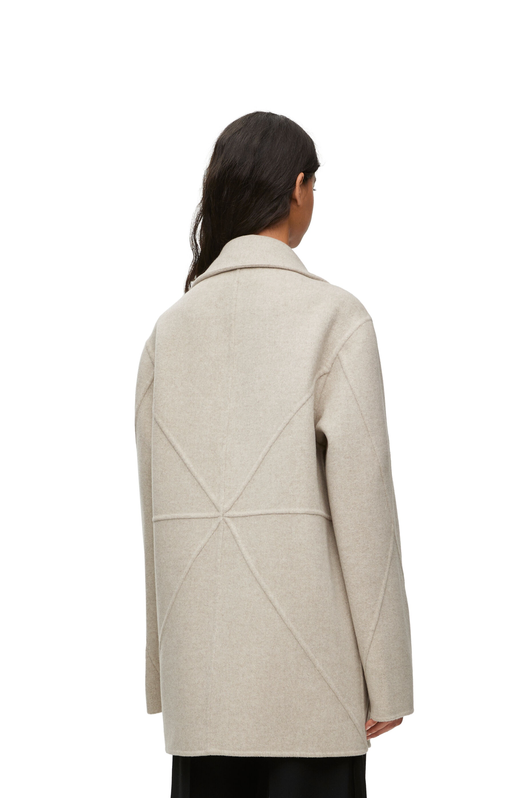 Loewe Puzzle Fold jacket in wool and cashmere | REVERSIBLE