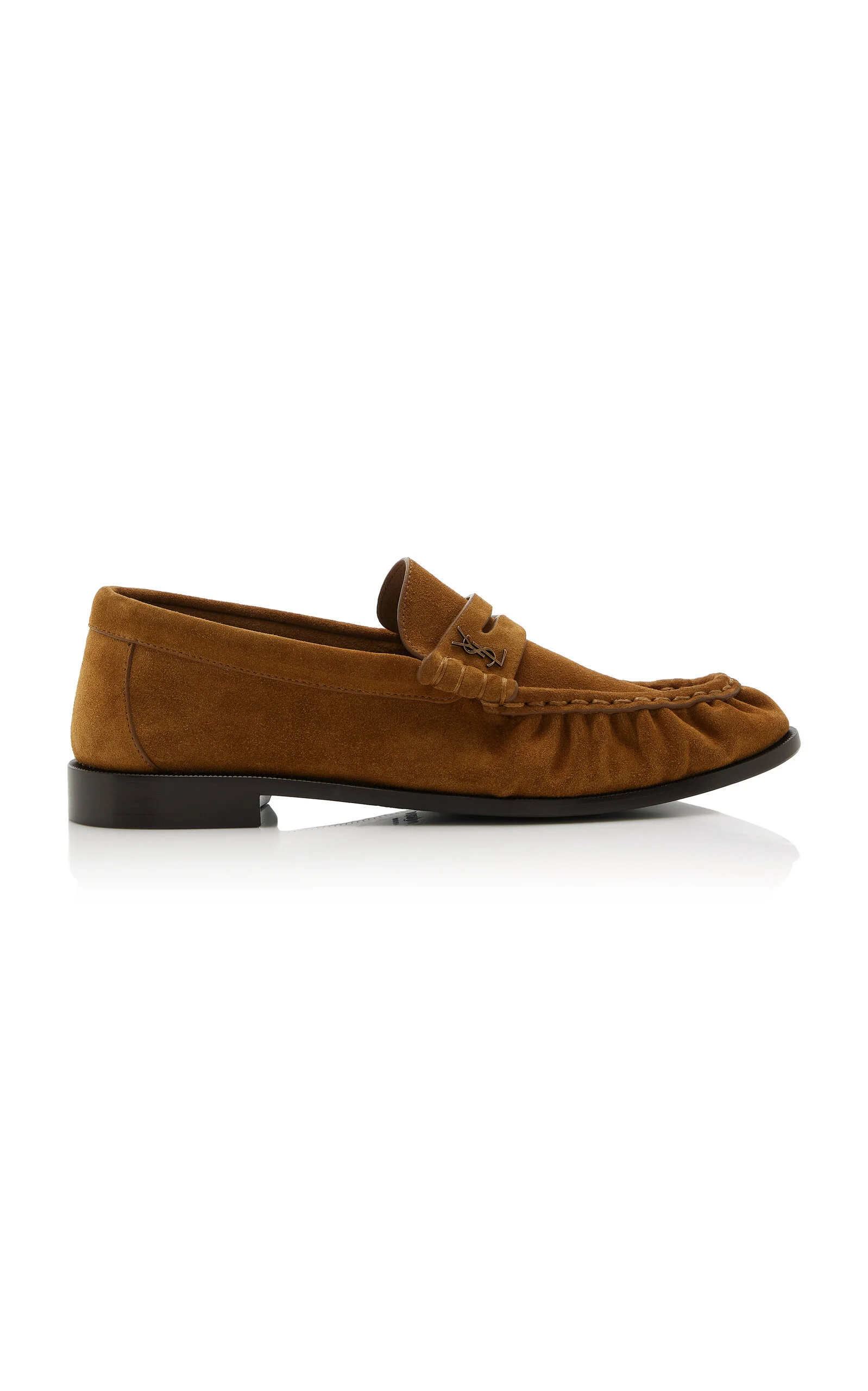 Suede Le Loafer brown - 1