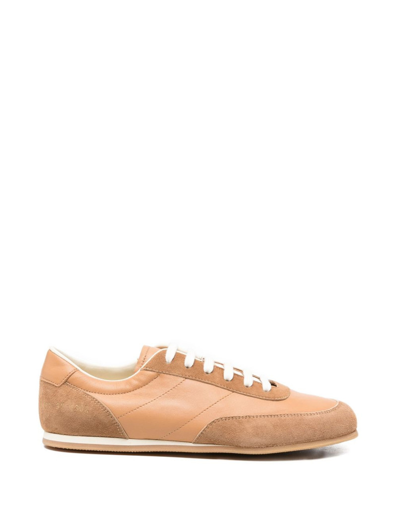 suede panel sneakers 1