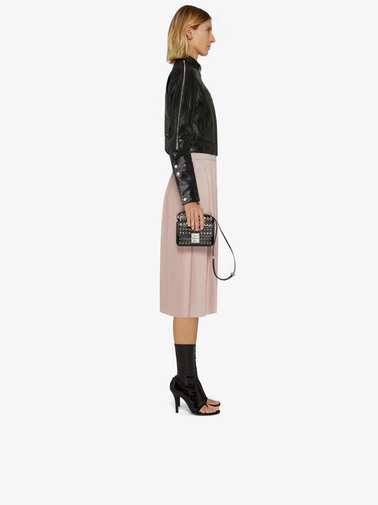 GIVENCHY ASYMMETRICAL PLEATED SKIRT - 4