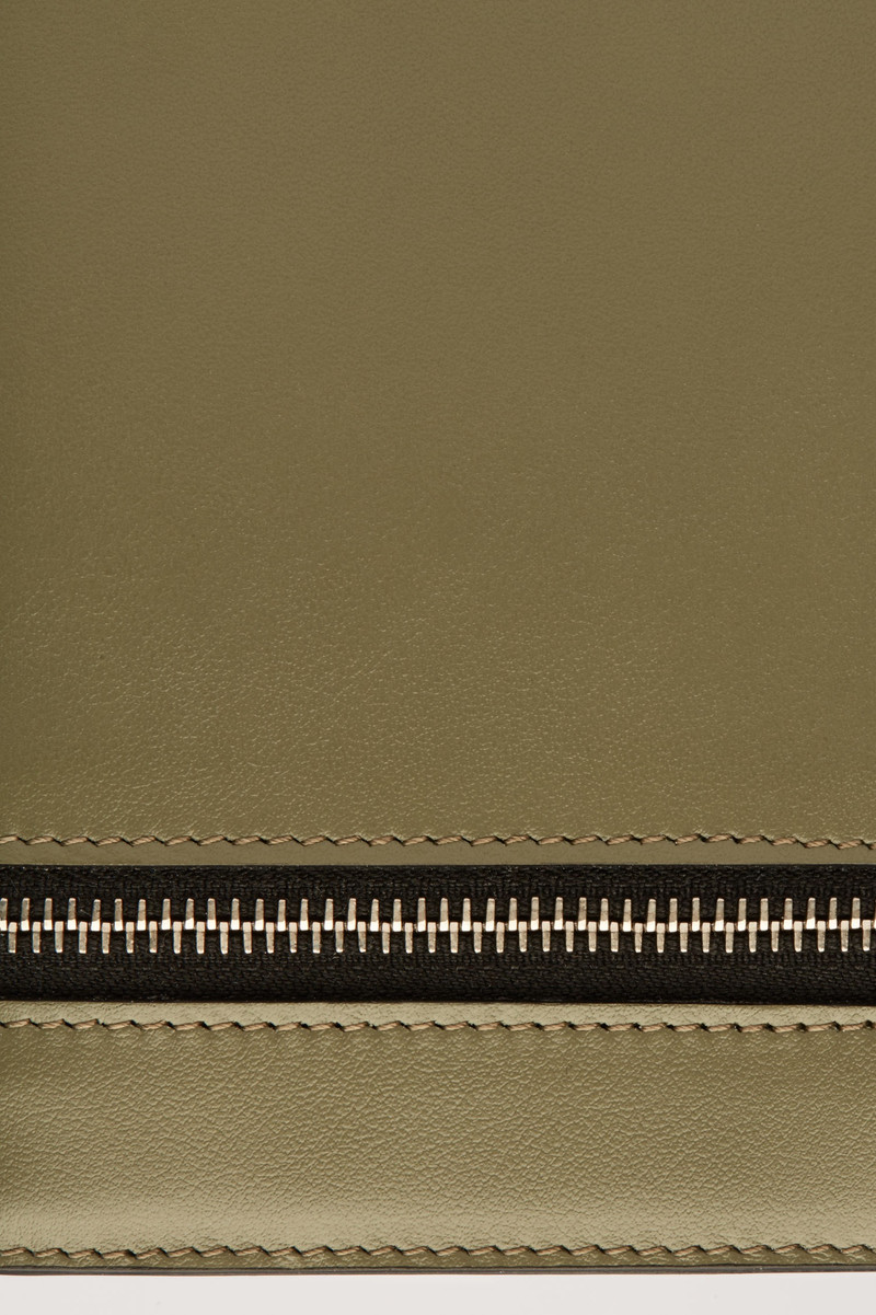 Trifold wallet dark green/black 3