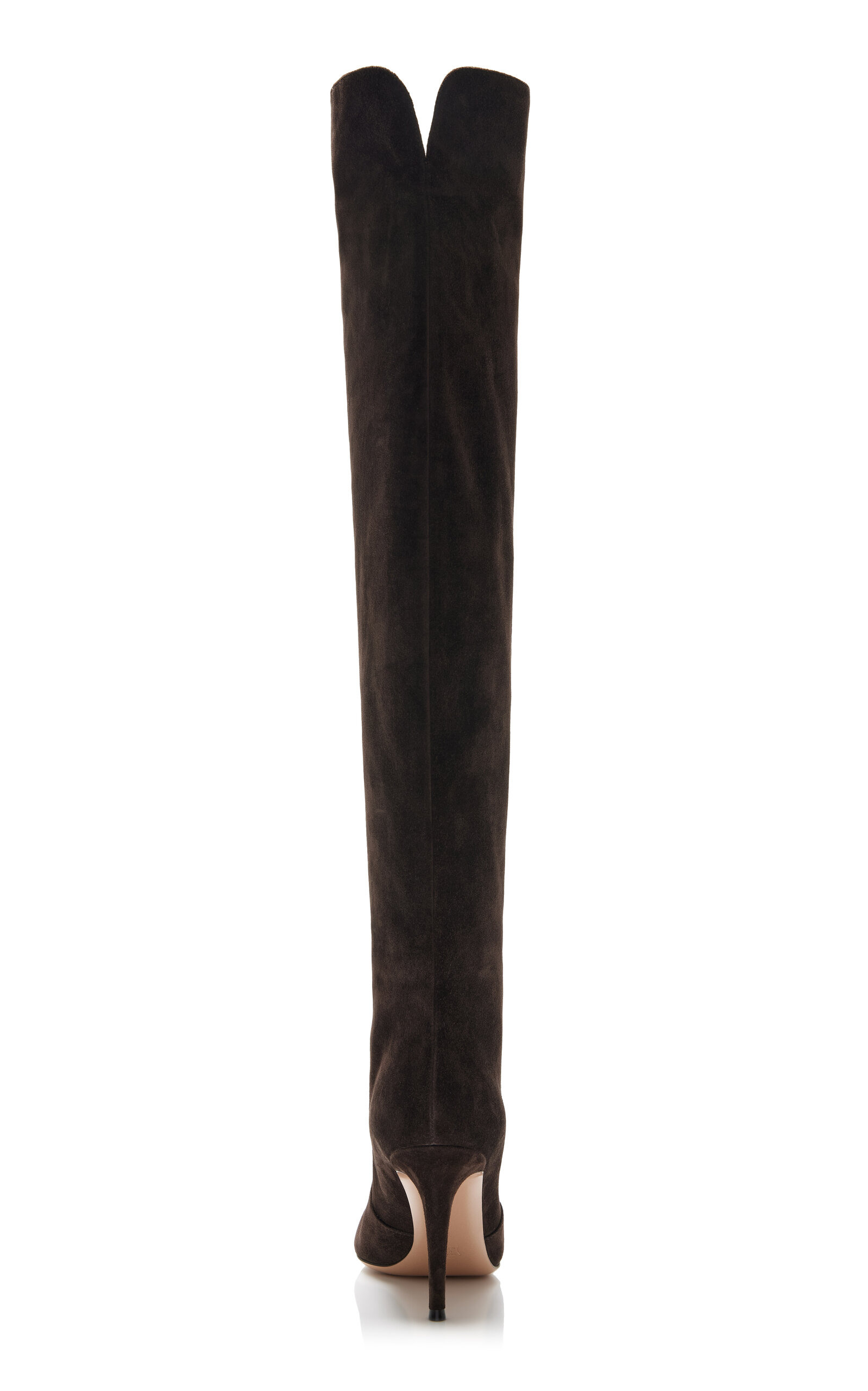 Hansen Cuissard Suede Over-The-Knee Boots brown - 4