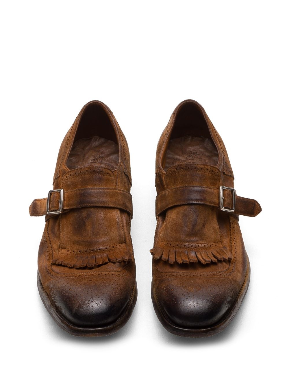 Shanghai suede buckle loafers - 2