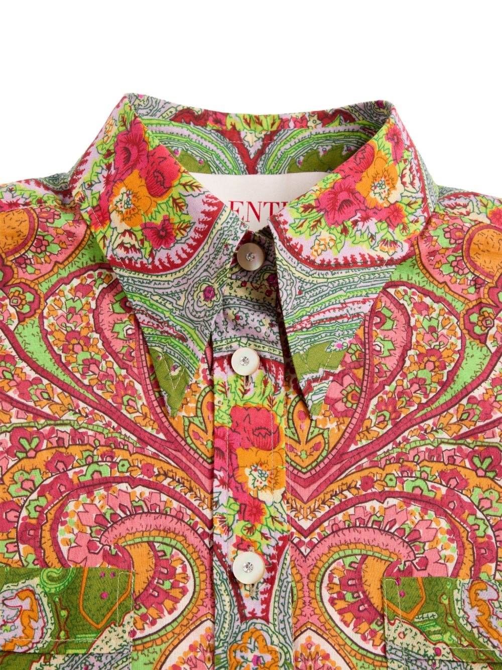 paisley-print shirt - 7