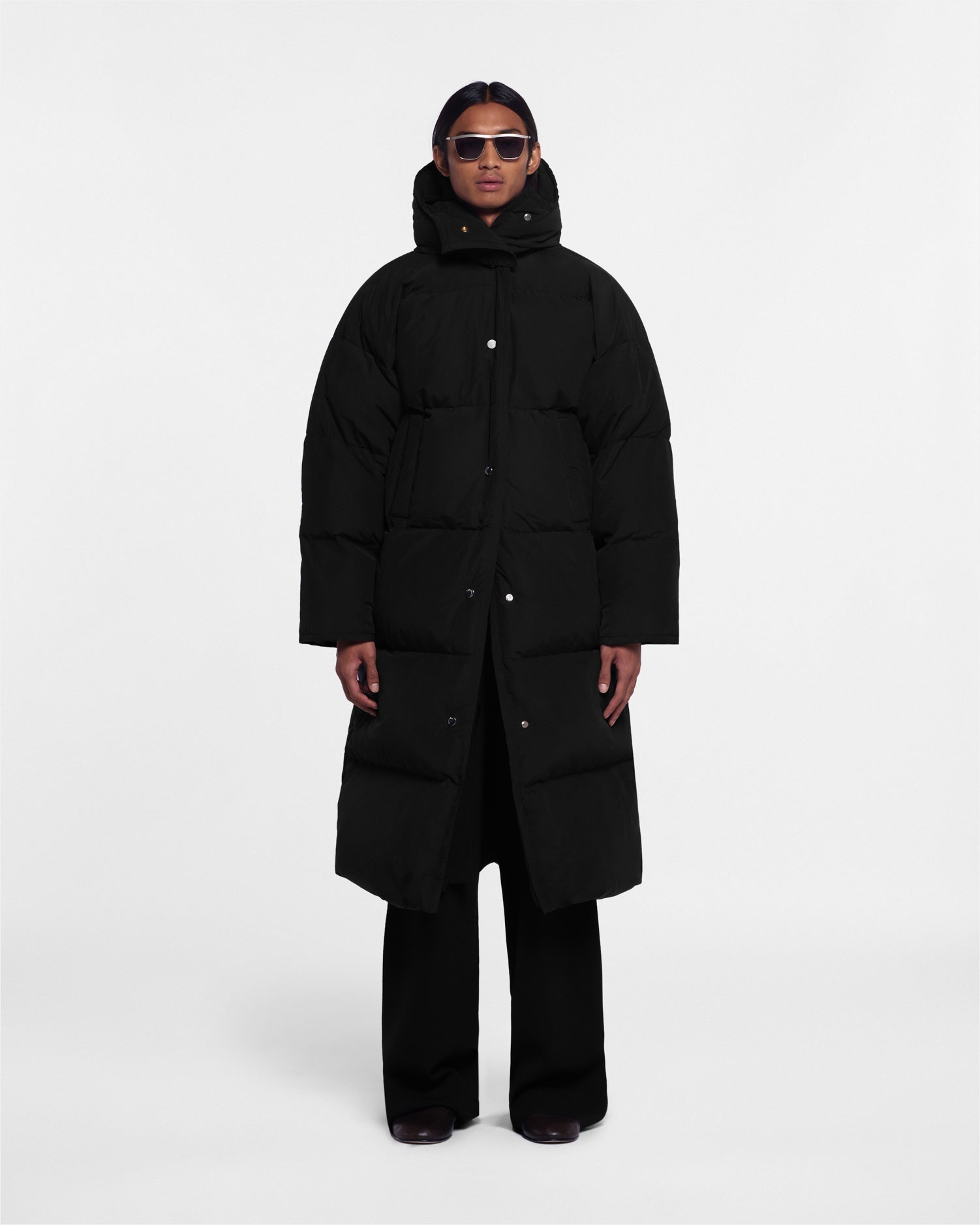 Tech Poplin Puffer Coat - 3