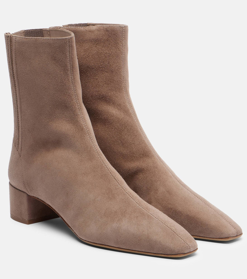 Saint Honoré 35 suede ankle boots 1