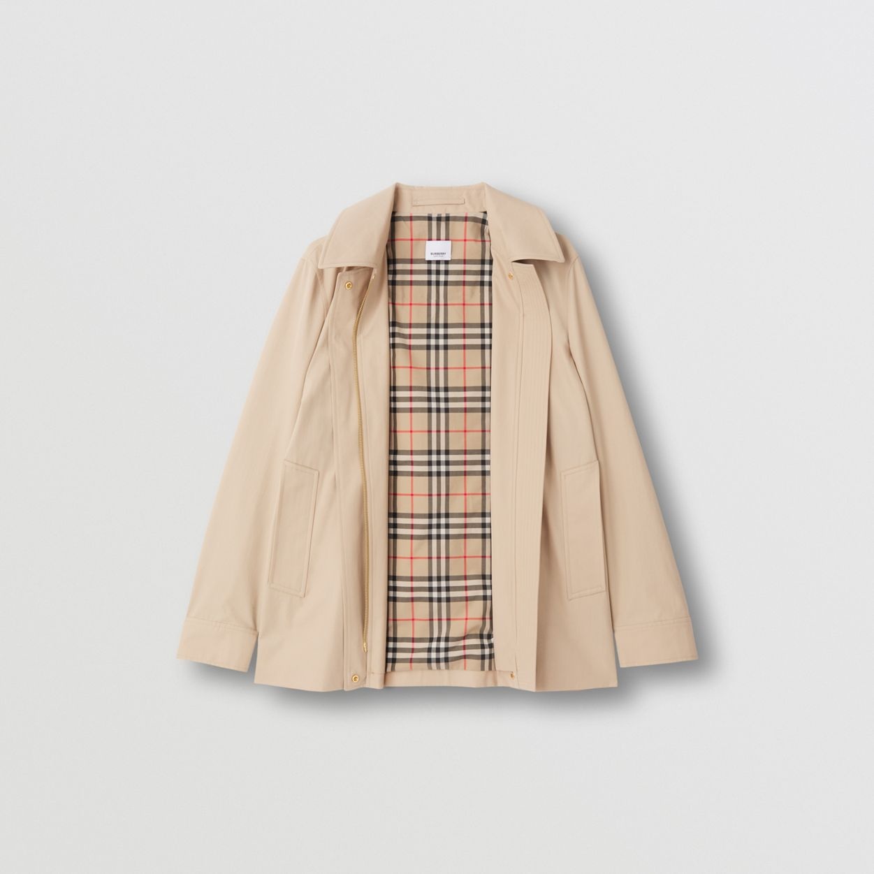 Botanical Sketch Cotton Tropical Gabardine Jacket - 9