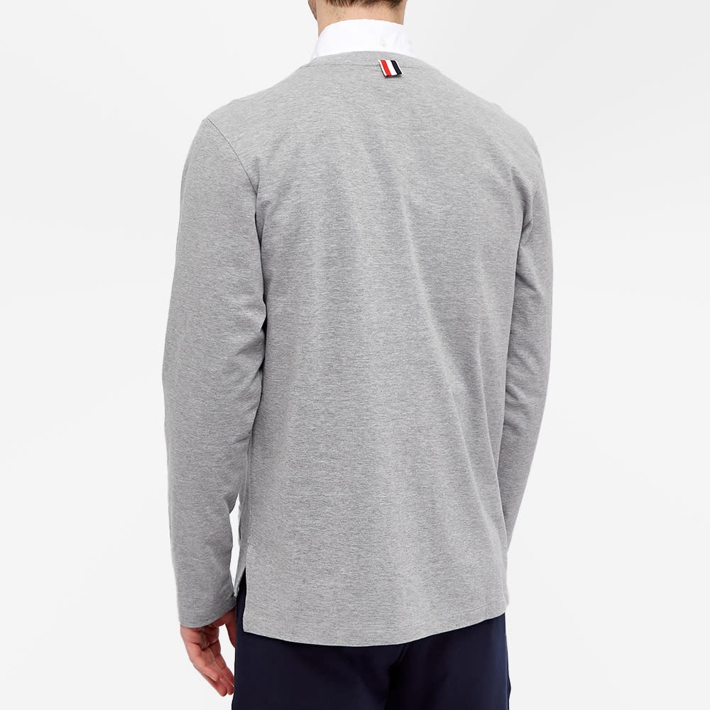 Thom Browne Classic Long Sleeved Tee - 5