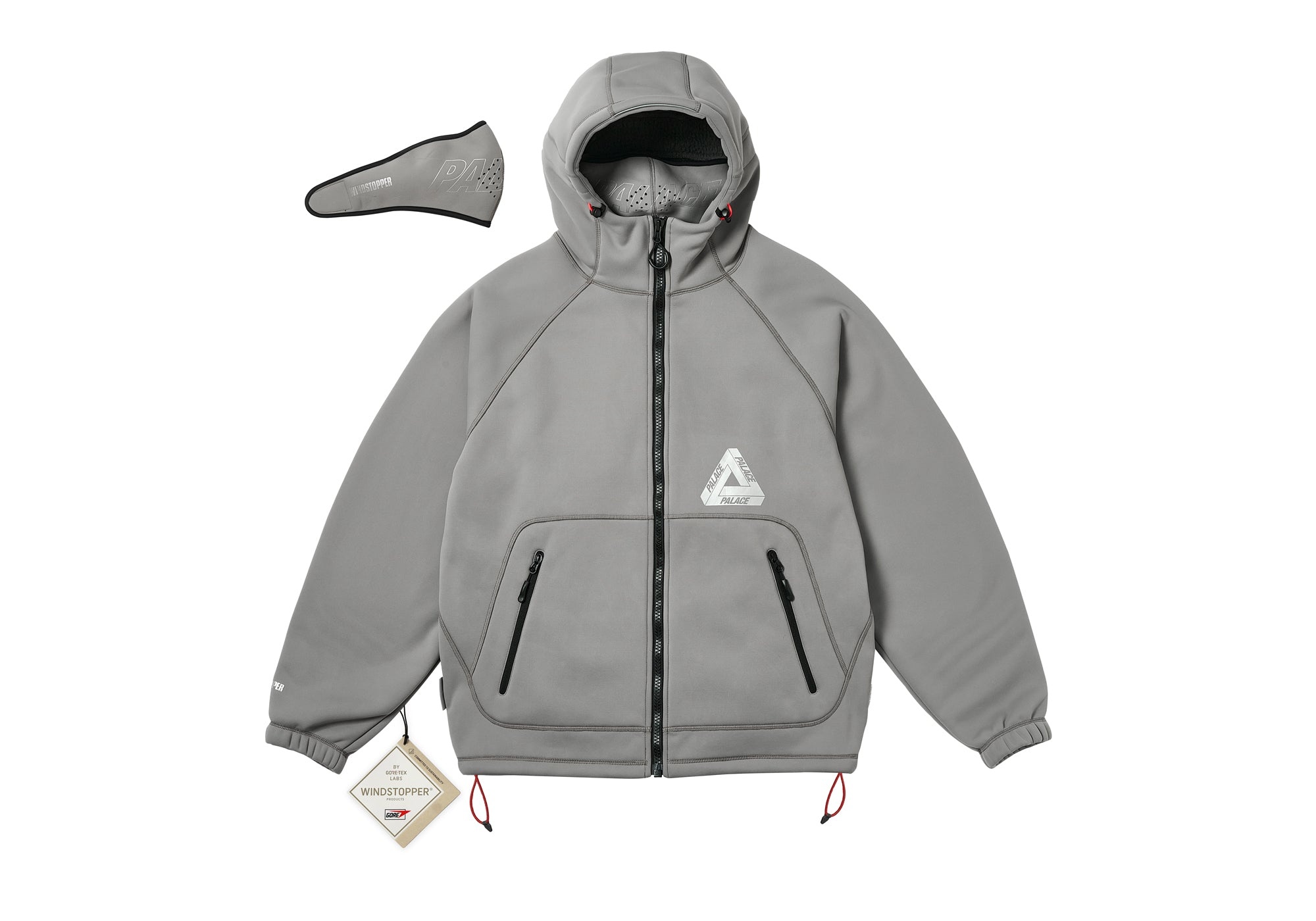 GORE-TEX WINDSTOPPER JACKET STEEL GREY