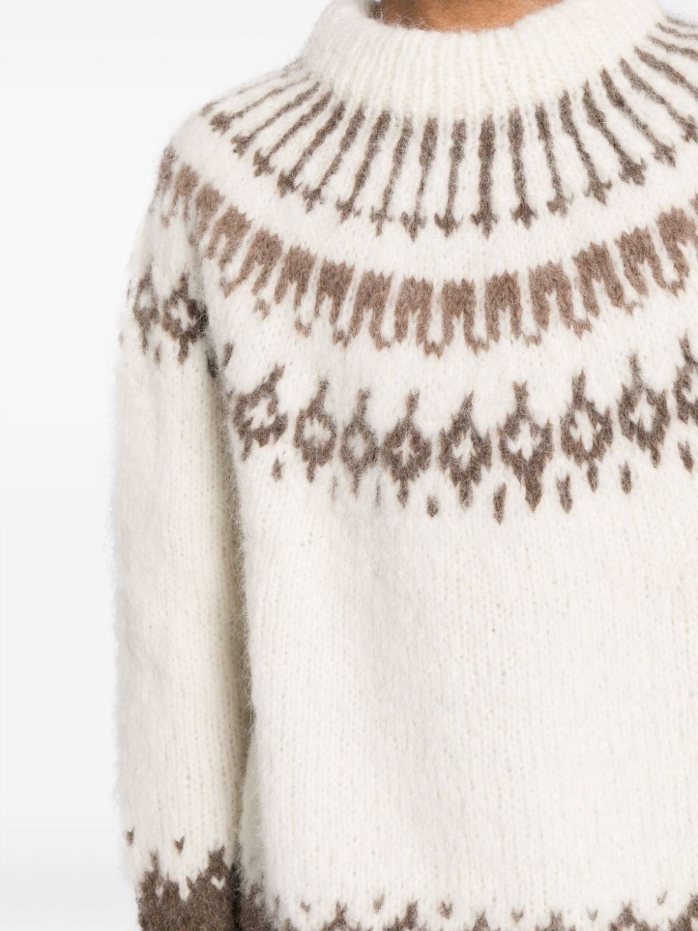 patterned intarsia-knit jumper - 5