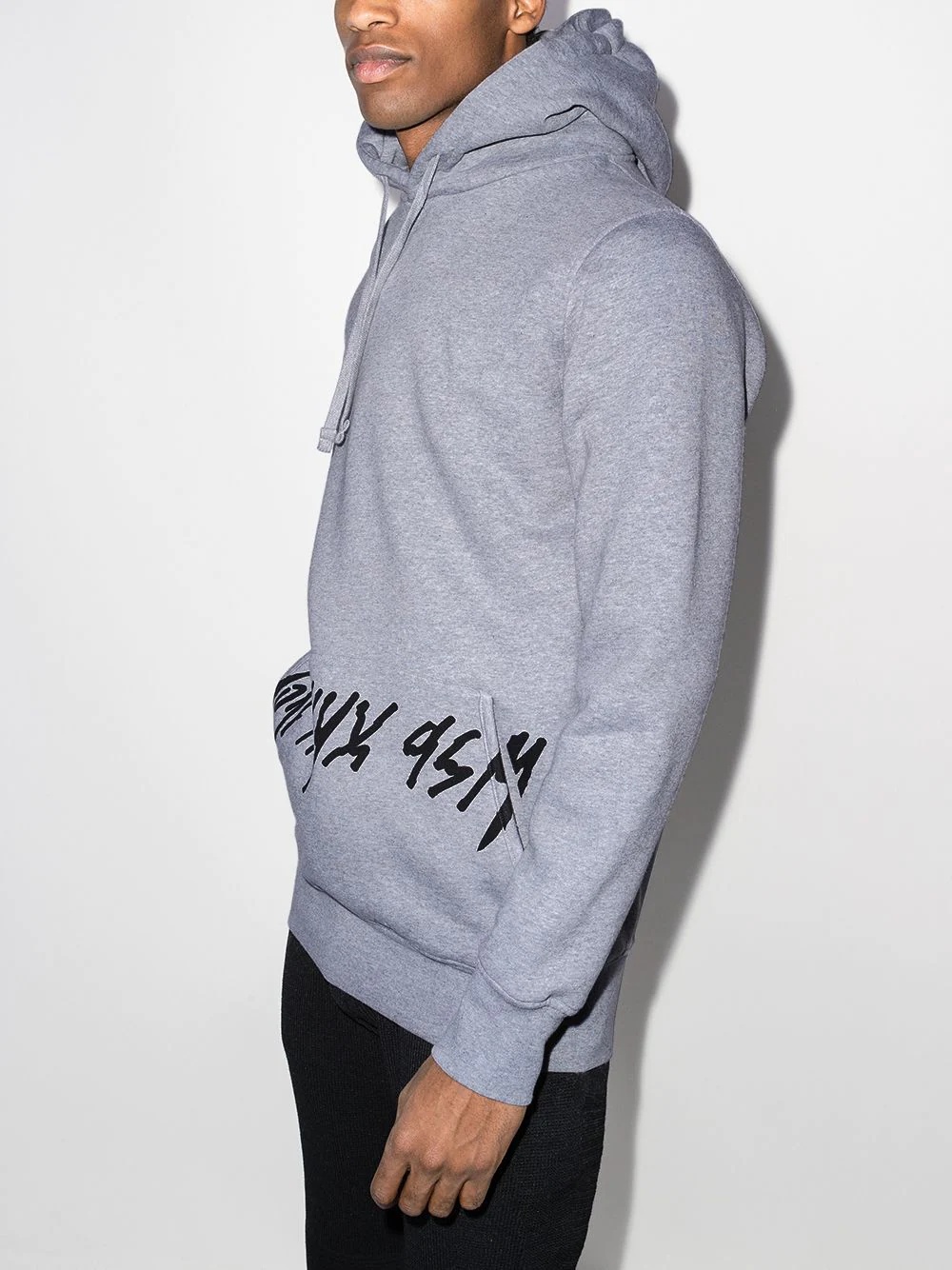 Script-print hoodie - 2