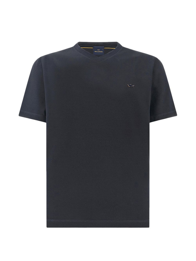 V-neck jersey T-shirt 1