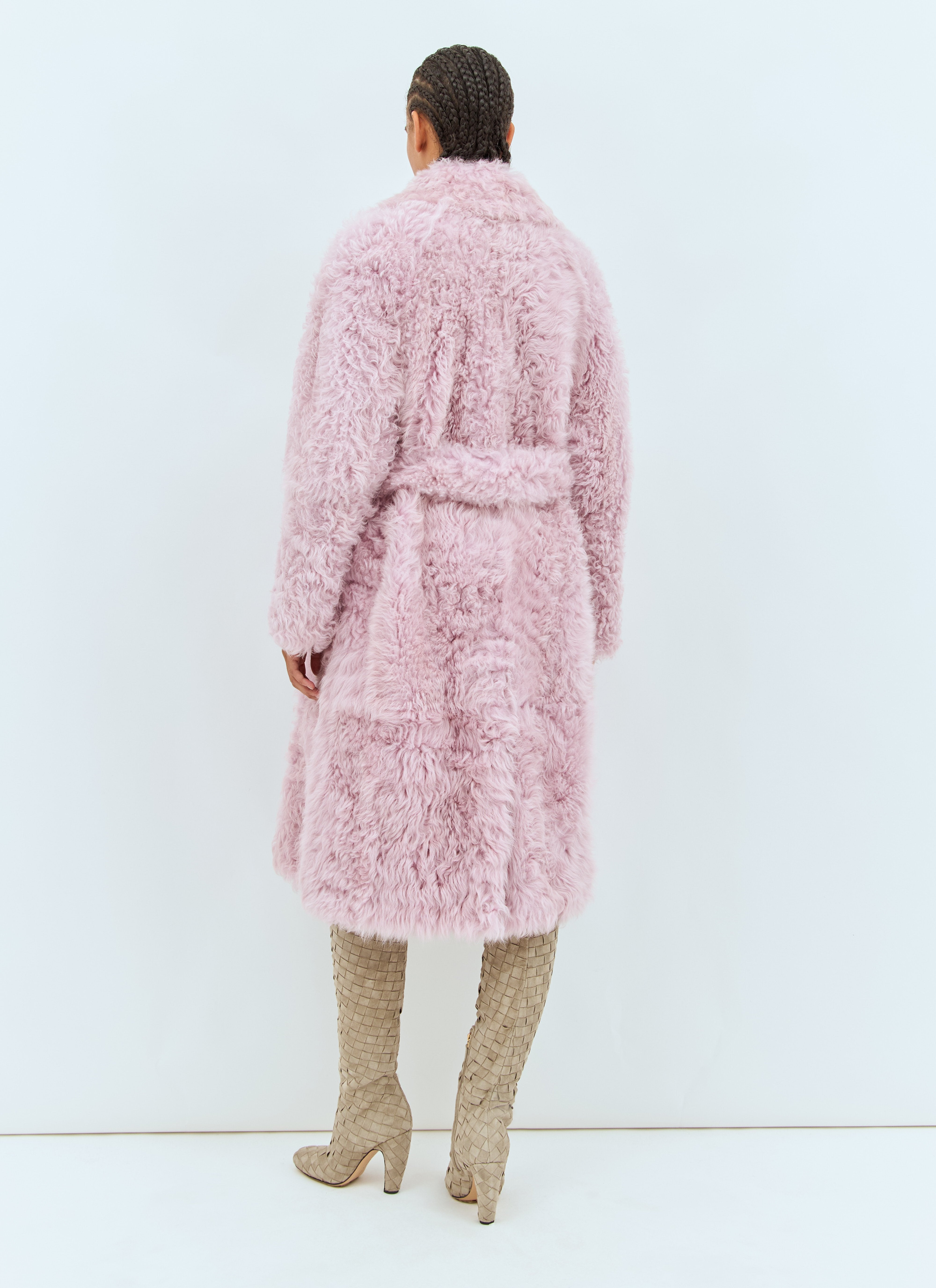 Bottega Veneta Women Shearling Coat - 5
