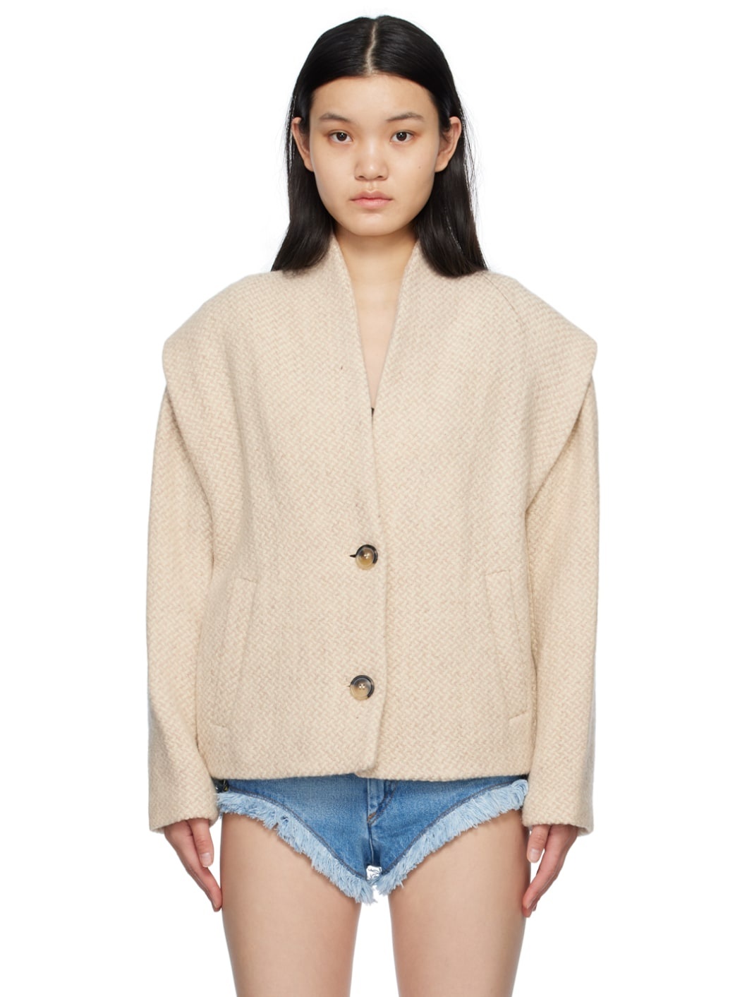 Beige Drogo Jacket - 1