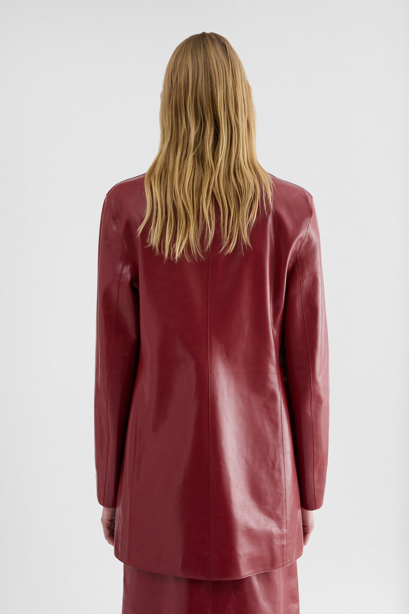 Leather Deconstructed Jacket 5