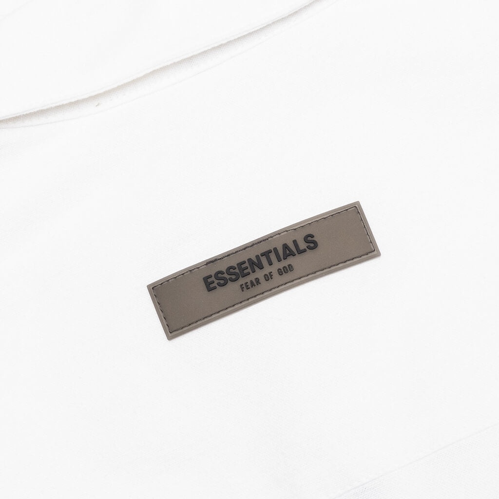 ESSENTIALS WOMEN'S OVERSIZED OXFORD - WHITE - 3