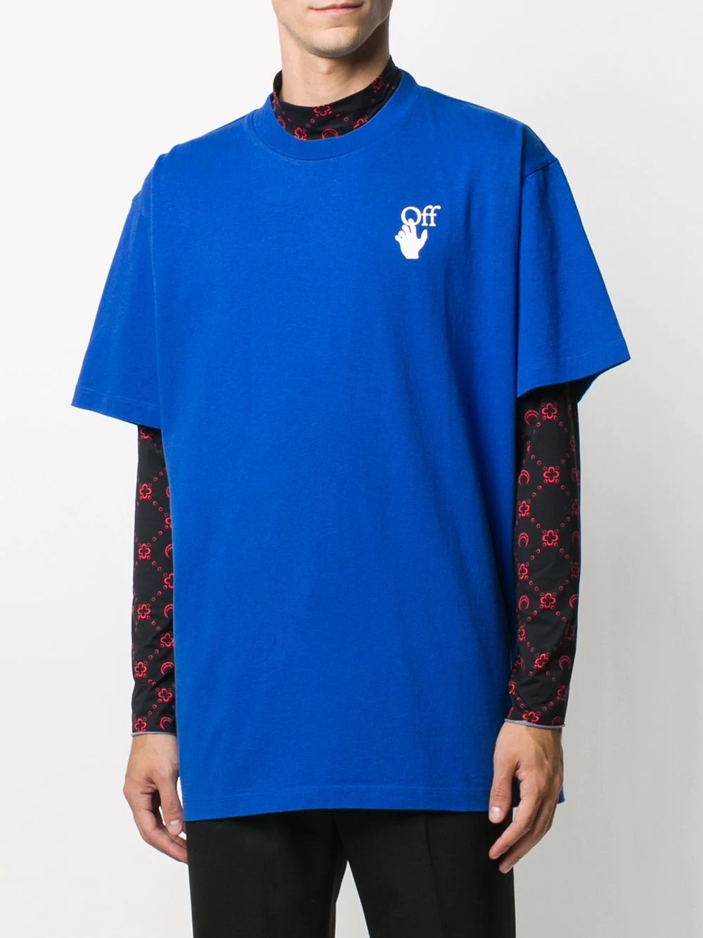 Cut Here short-sleeve T-shirt - 3