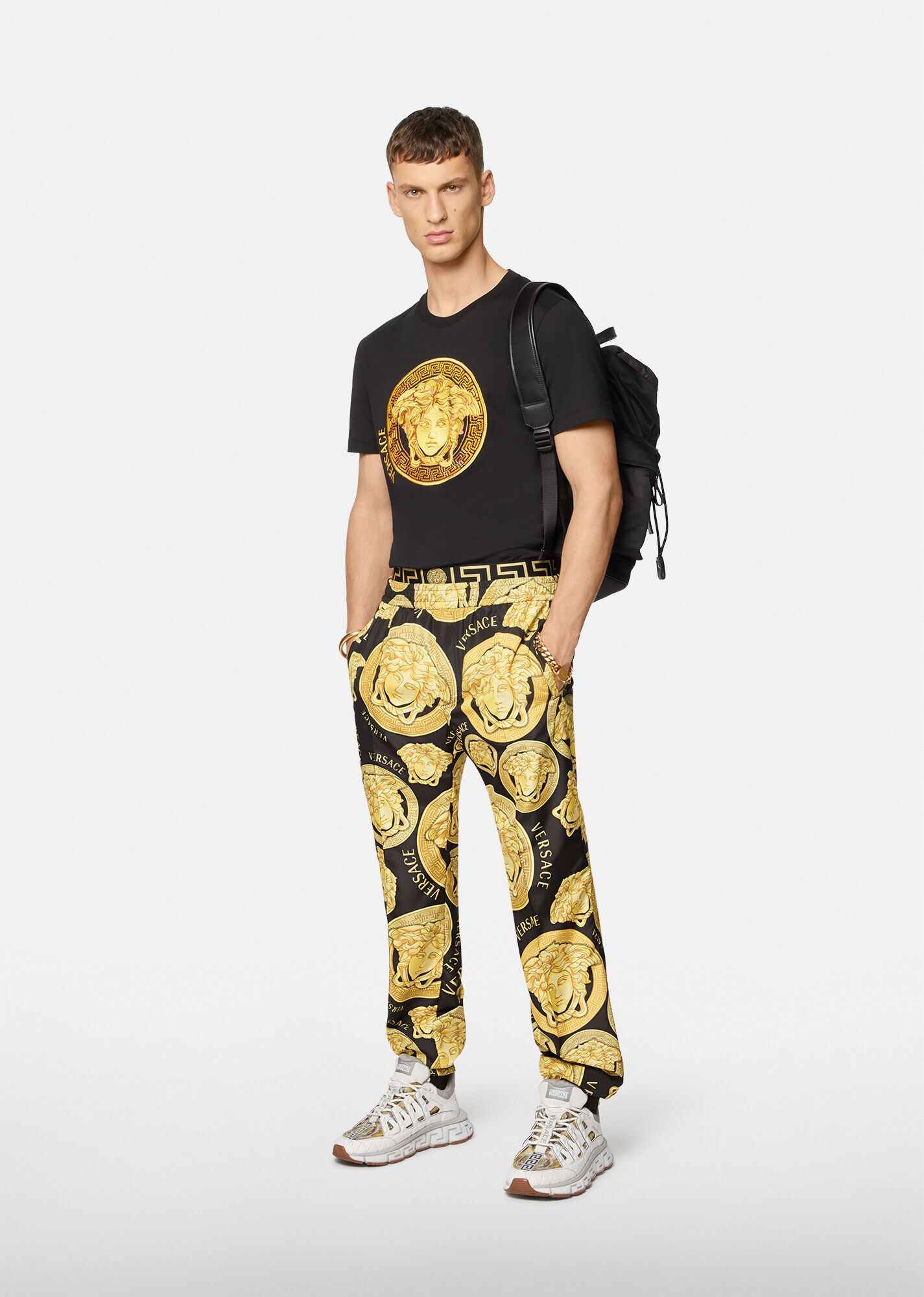 Medusa Amplified Print Pants - 4