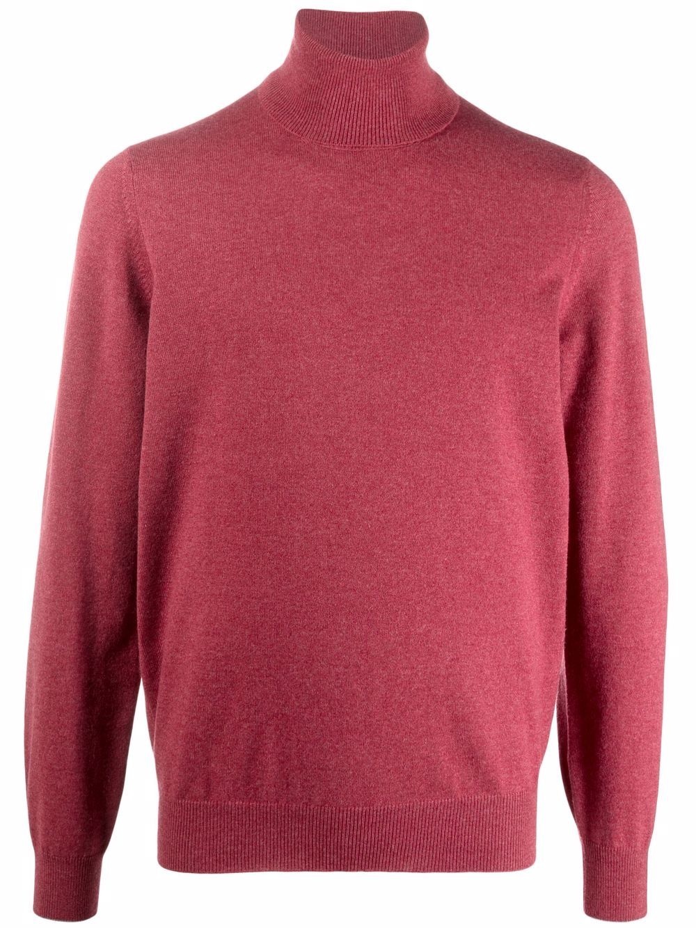 roll-neck cashmere jumper - 1