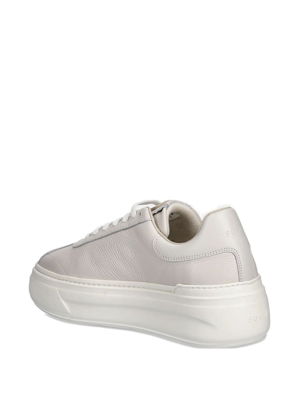 logo-detail platform sneakers - 3
