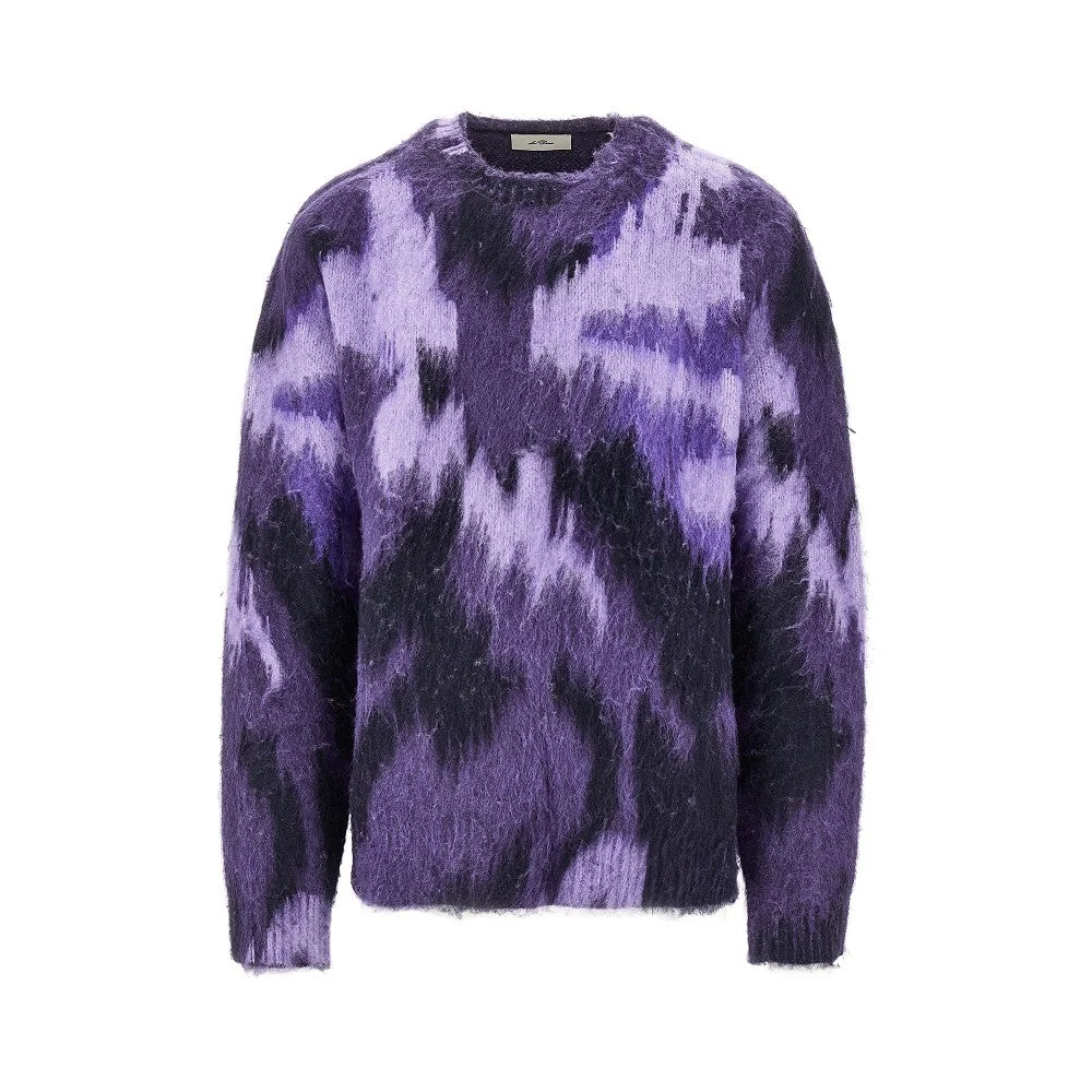 Les Deux Forrest Crewneck Sweater Purple - 1