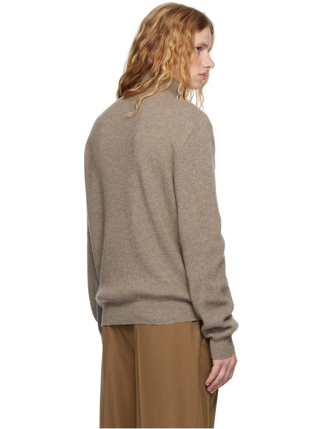 Taupe Daniel Sweater - 3