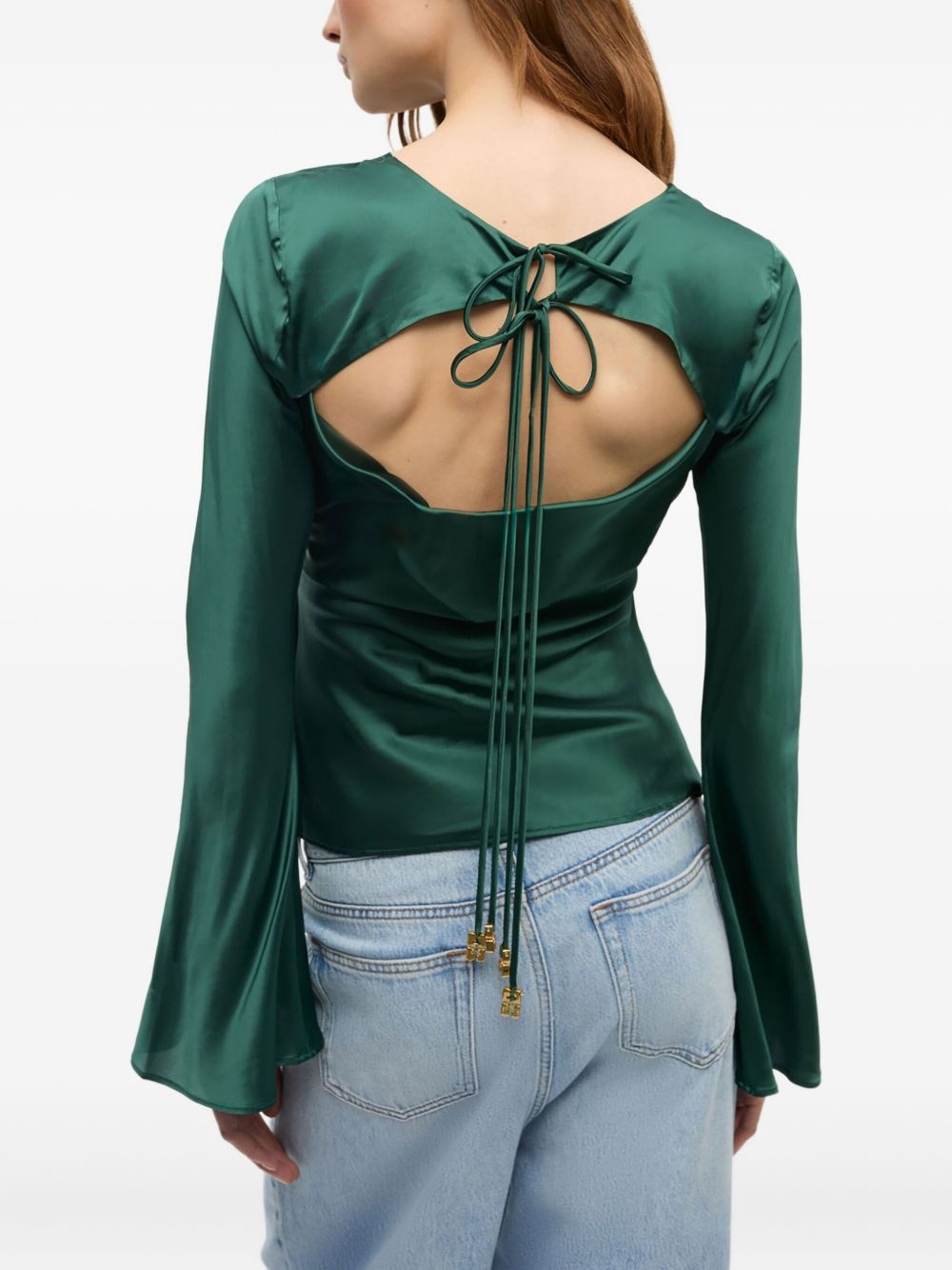 satin blouse - 4