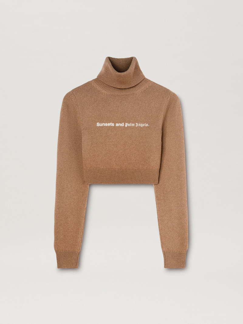 Sunsets Cropped Turtleneck 1