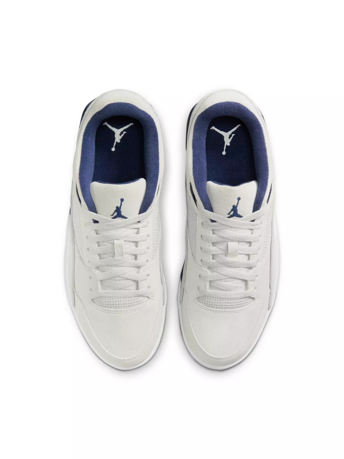 Flight Court "Neutral Grey/Midnight Navy/White" Men's Shoe - 7